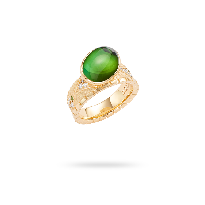 千寻彩虹·冰梅纹戒指