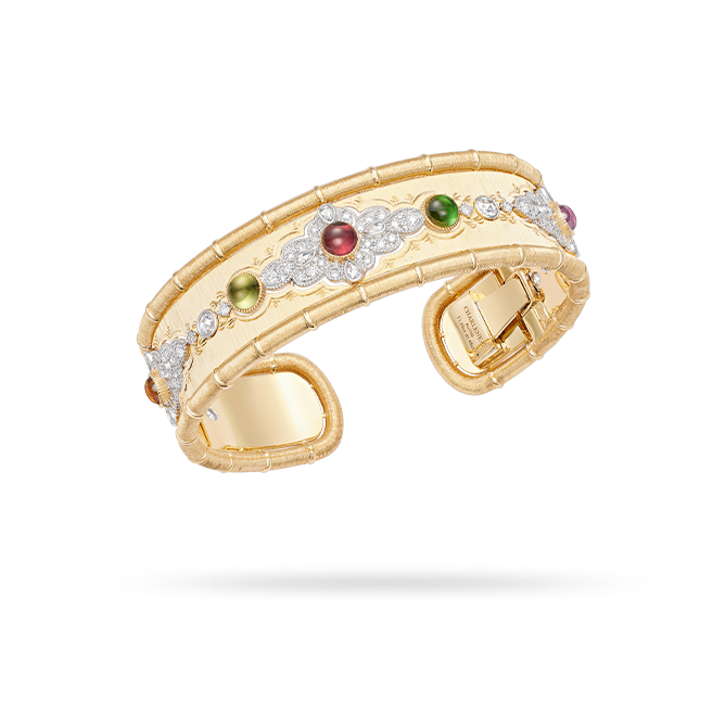 千寻彩虹·宝相花纹手镯